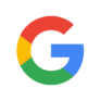 Google logo in a circle which links to ProVia Google reviews