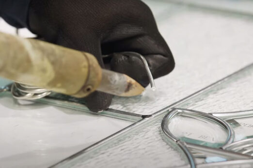 {How Decorative Glass for Front Doors and Windows is Made}