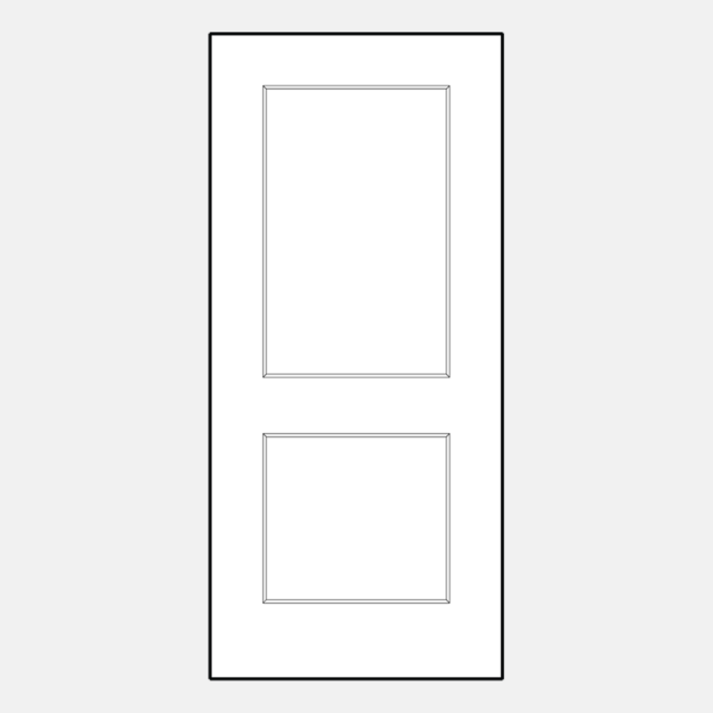 ProVia craftsman front doors, entry door style 002S