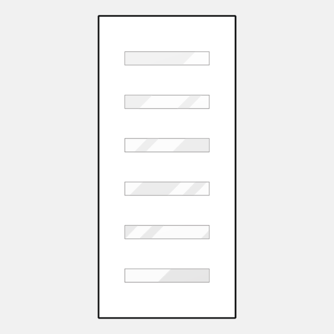 {ProVia entry door style 116, example of modern style front doors}