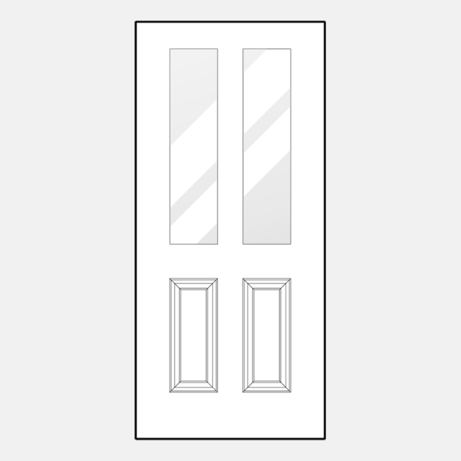 {ProVia colonial style front doors: entry door style 230}