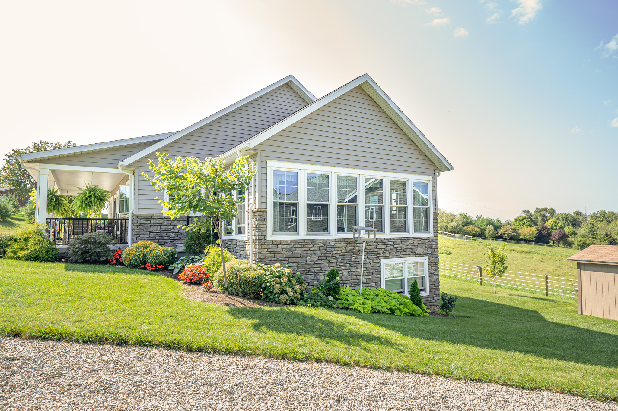 Aspect™ Double Hung Windows with Cottage Grids