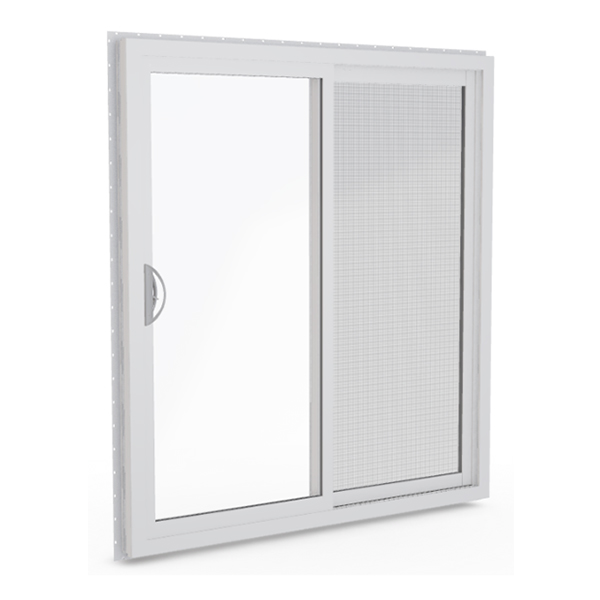 Isolated image of ecoLite sliding patio doors with screens