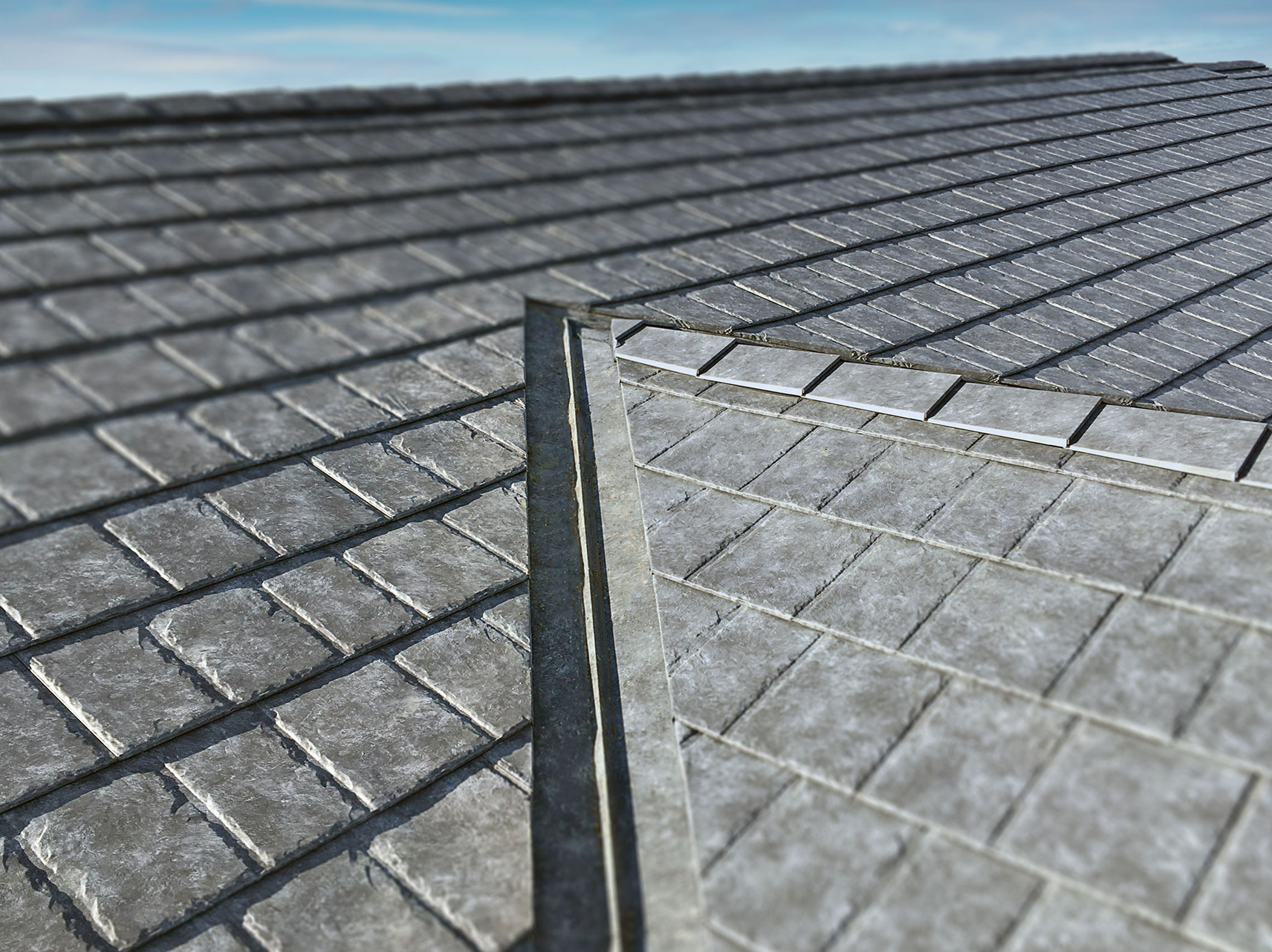 Ironstone Slate Metal Roofing