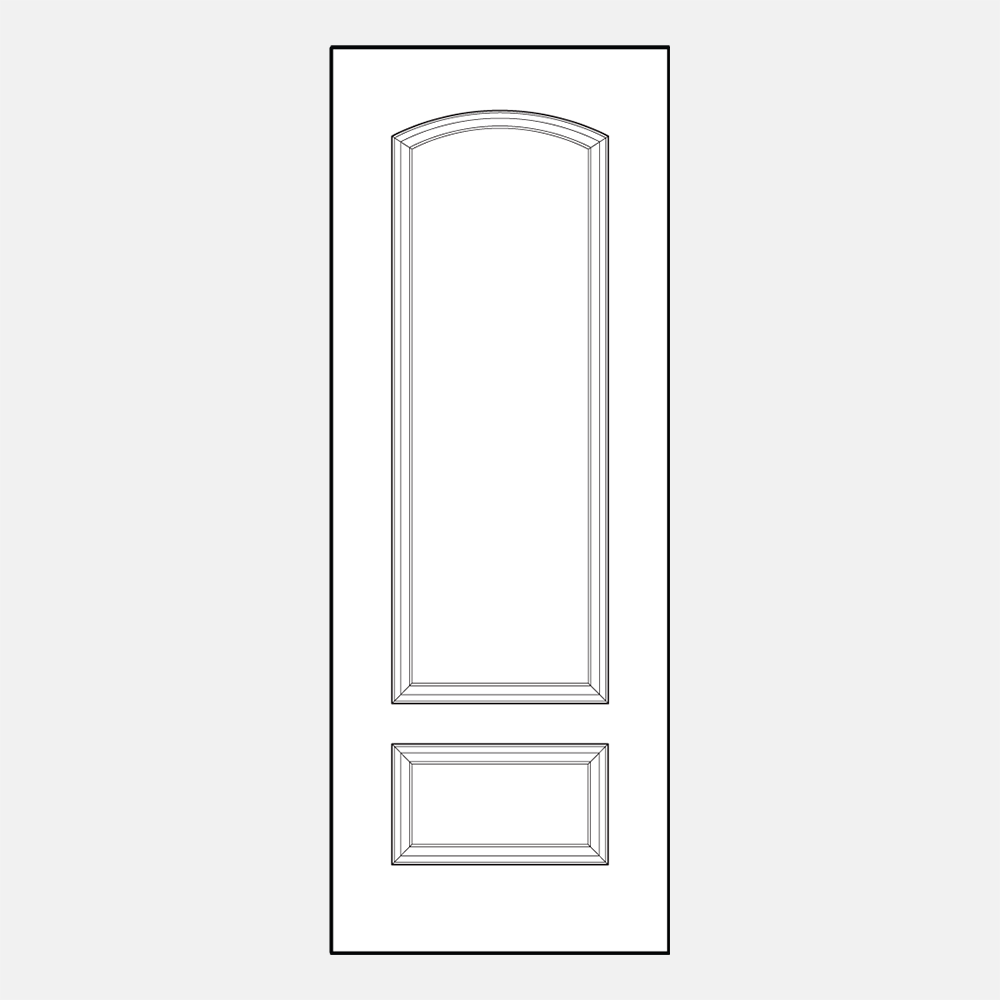 002C-449 8' Entry Door Style