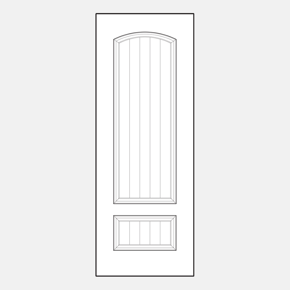 002CP-449 8' Entry Door Style