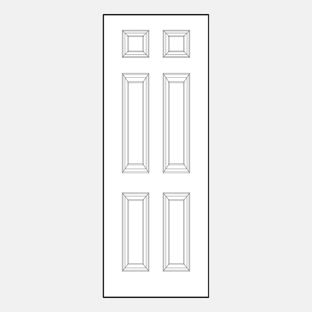 006 8′ Entry Door Style