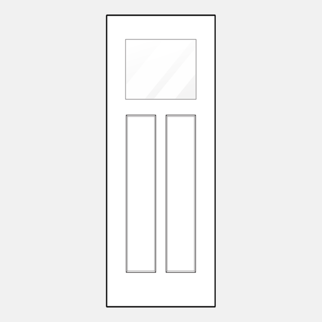 {ProVia 8-foot entrance door style 420, example of craftsman style front doors}