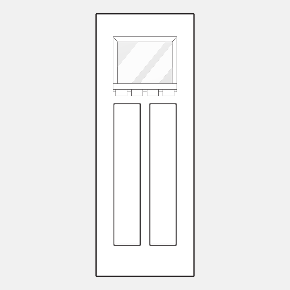 420-DS 8' Entry Door Style