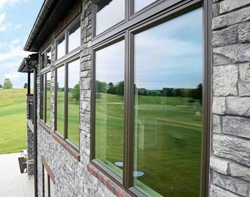 {Aeris casement tinted house windows}