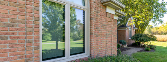 {Aeris™ Casement and Shaped Windows in Sandstone}