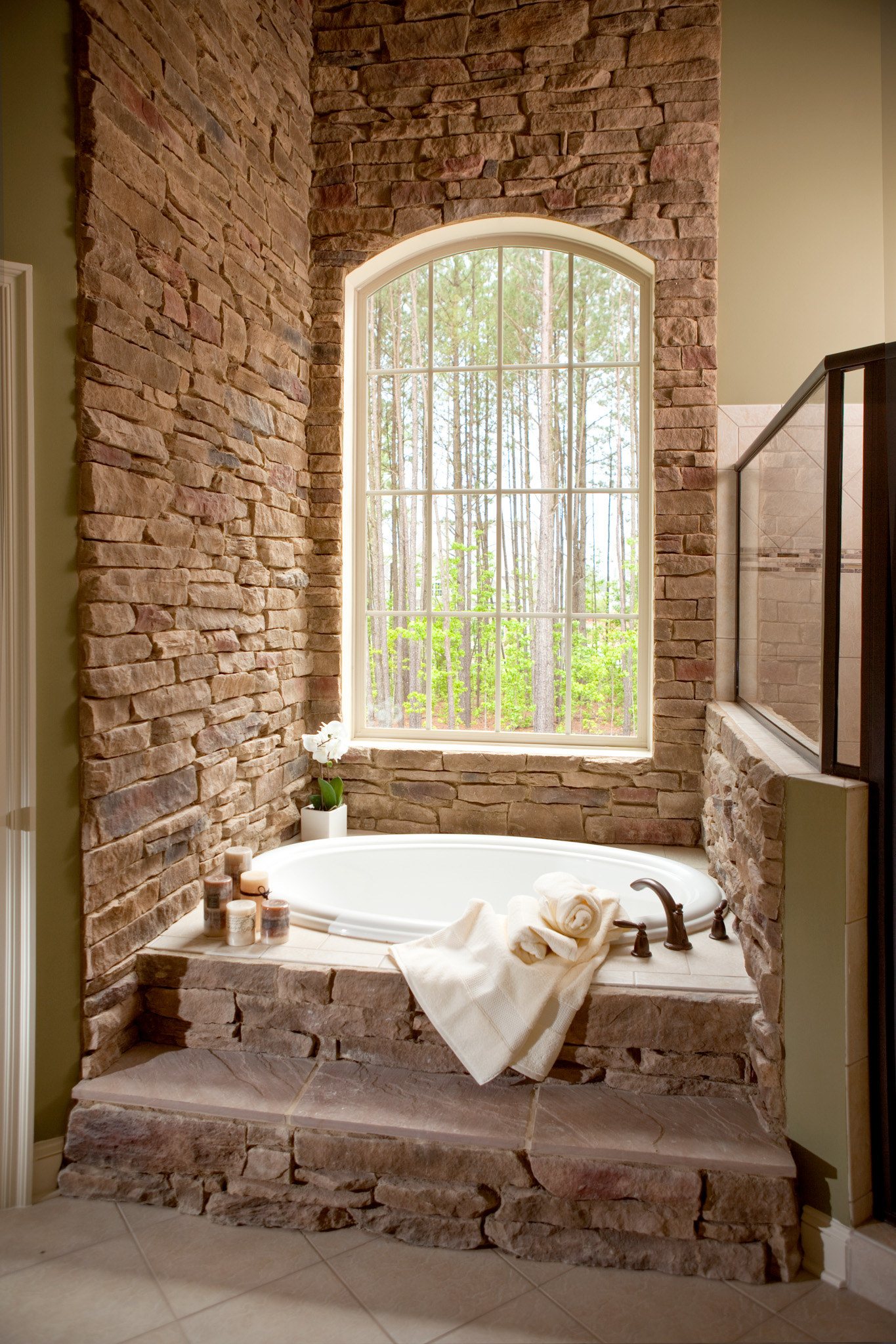 Aeris™ Shaped Window with Colonial Grids