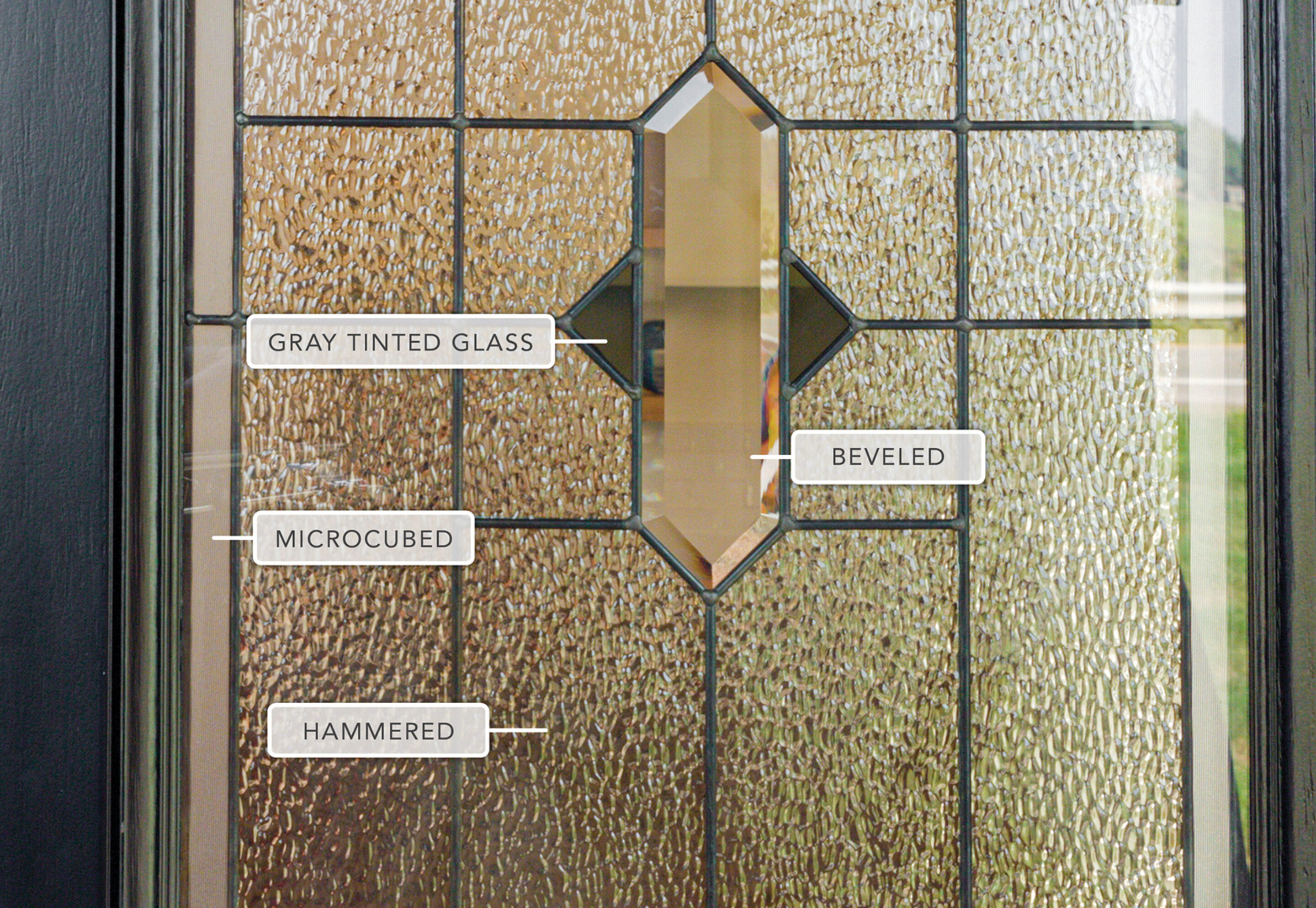 {Brookhaven Decorative Glass Detail}