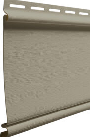 {Isolated image of ProVia Traditional™ Beaded Vinyl Siding in Clay}