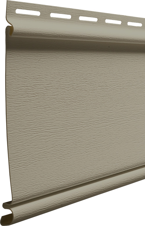Isolated image of ProVia Traditional™ Beaded Vinyl Siding in Clay