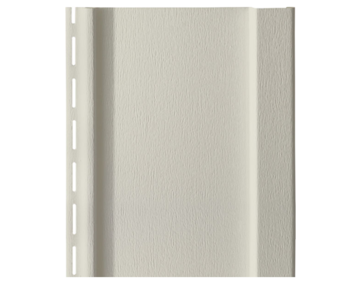 {Isolated image of ProVia Cedar Peaks® vinyl board and batten in Linen}
