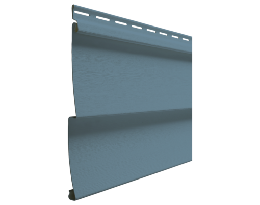 {Isolated image of ProVia Cedar Peaks® D4.5 Vinyl Siding profile in Nautica}