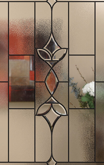 {Esmond decorative front door glass or glass for decorative windows}