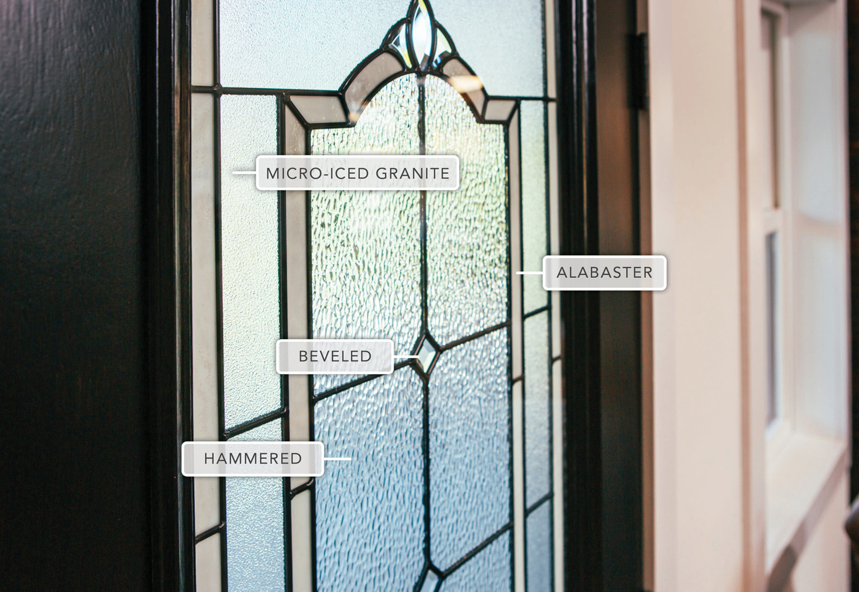 {Florence Decorative Glass Detail}