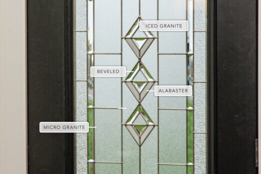 {Gemstone Decorative Glass}