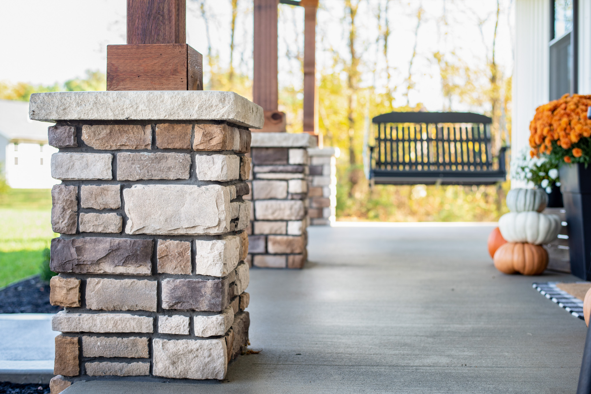 Limestone Amherst Manufactured Stone Columns
