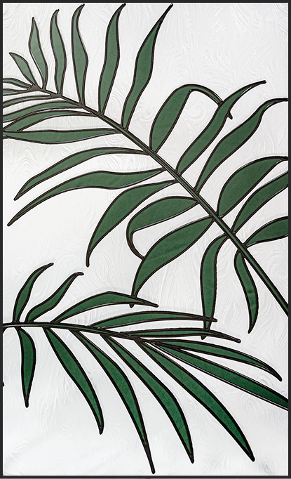 Palm Art Glass