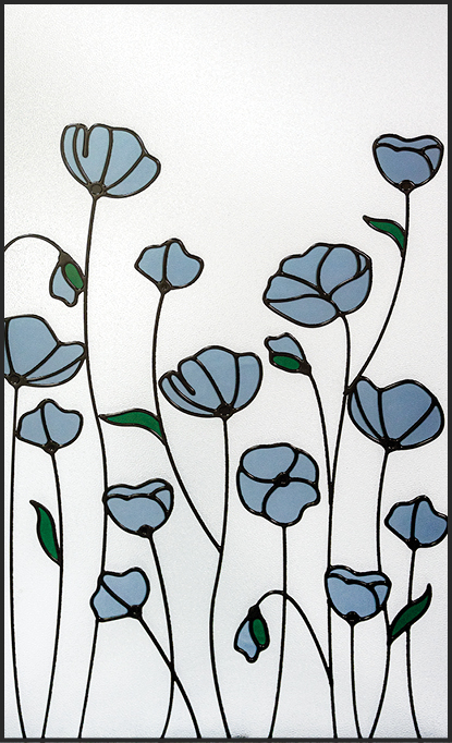 Poppy Art Glass