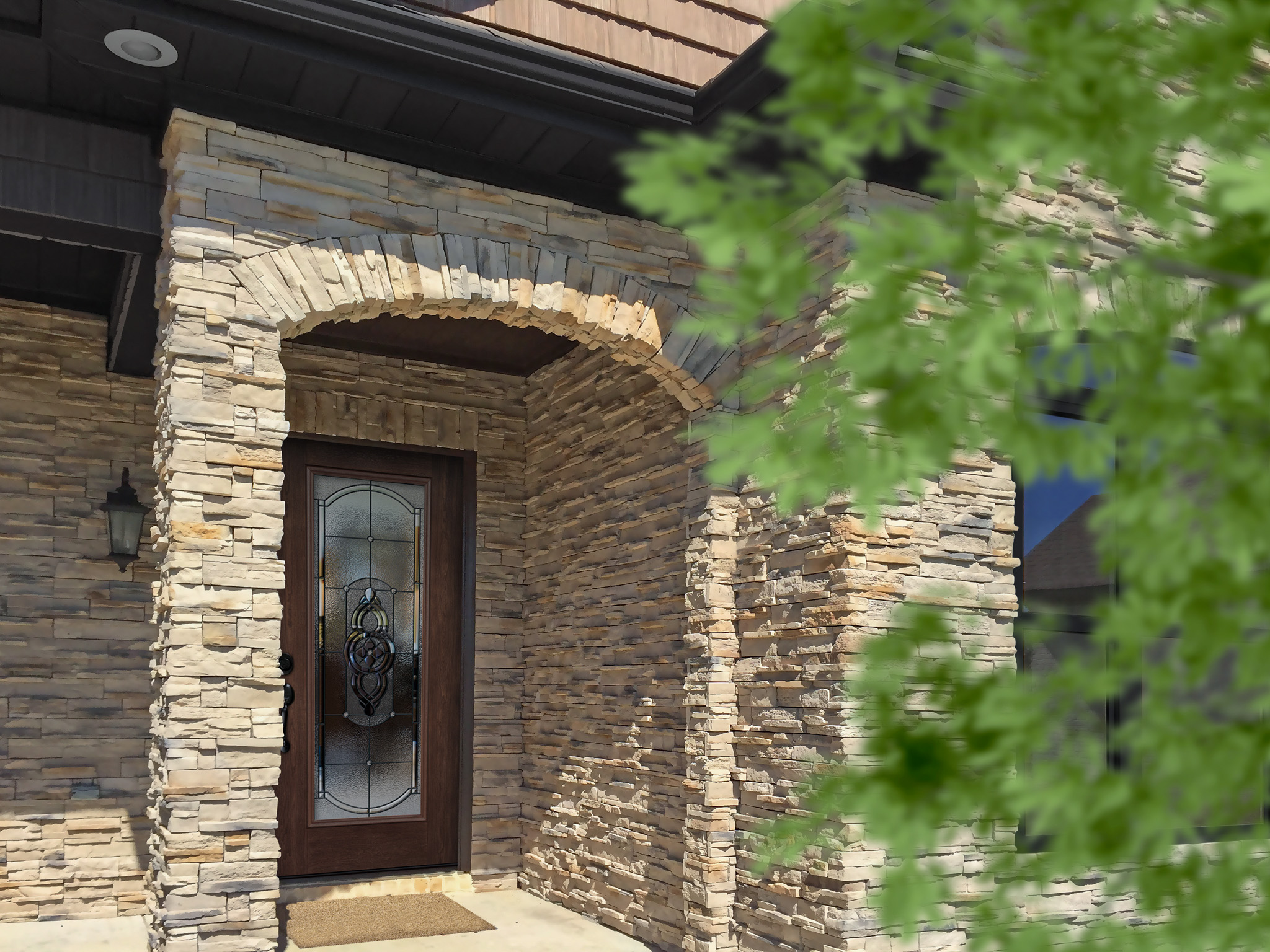 PrecisionFit™ Adobe Sands Manufactured Stone Exterior
