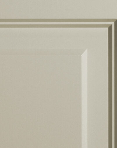 {Closeup showing smooth door skin on Signet fiberglass doors}