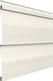 {Willowbrook house siding in the color Birchwood, example of Dutch lap siding}