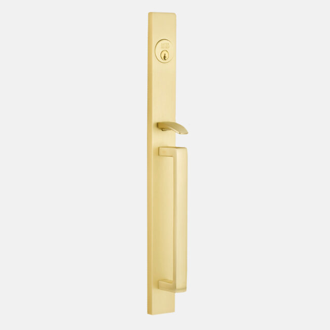 {Emtek® Mortise Adelaide in Satin Brass}