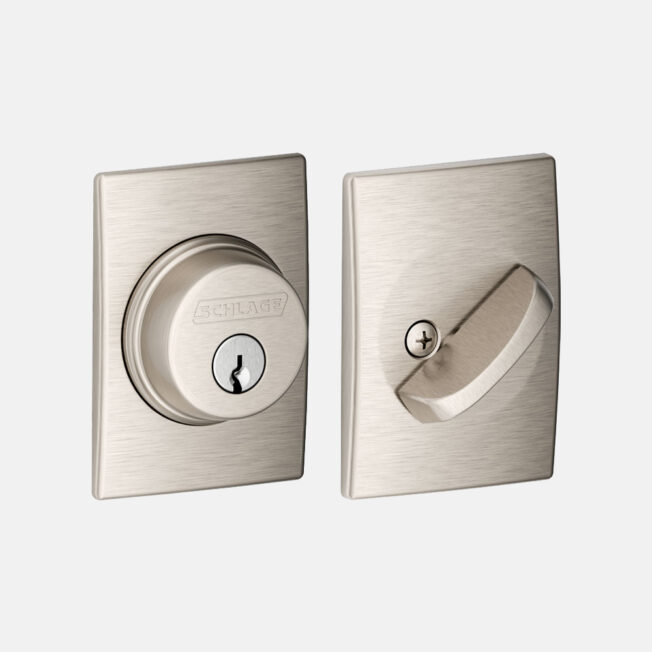 {Schlage® Classic Century Trim in Satin Nickel}