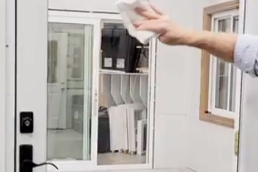 {How To Clean Storm Door Glass}