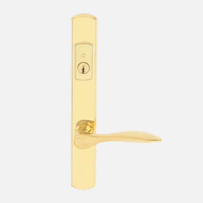 {Hoppe® New Orleans Contemporary Arch in Bright Brass}