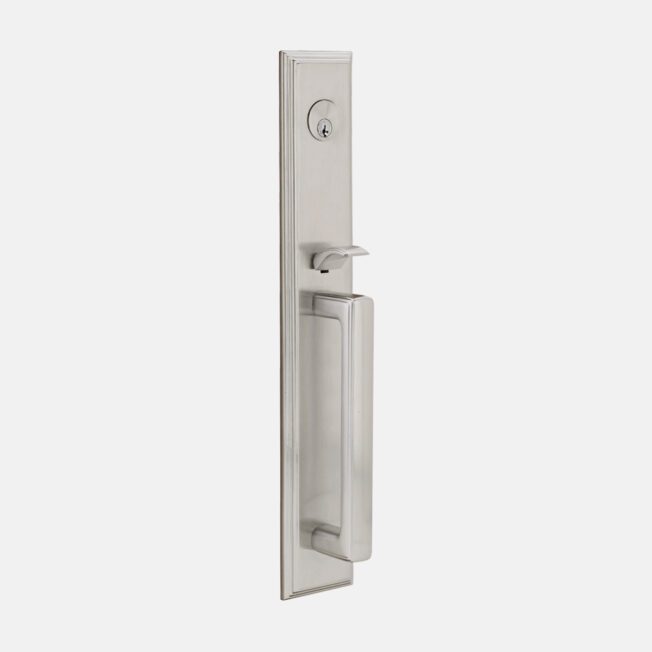 {Emtek® Melrose in Satin Nickel}