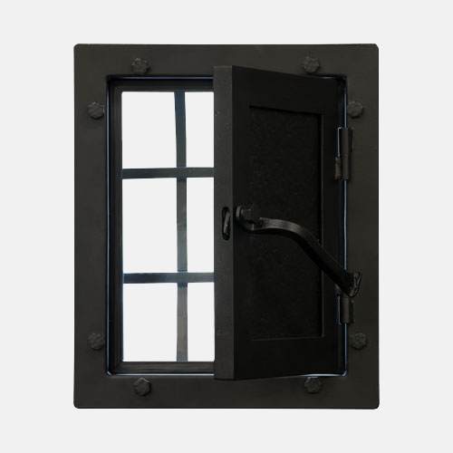 Speakeasy Iron Door Interior