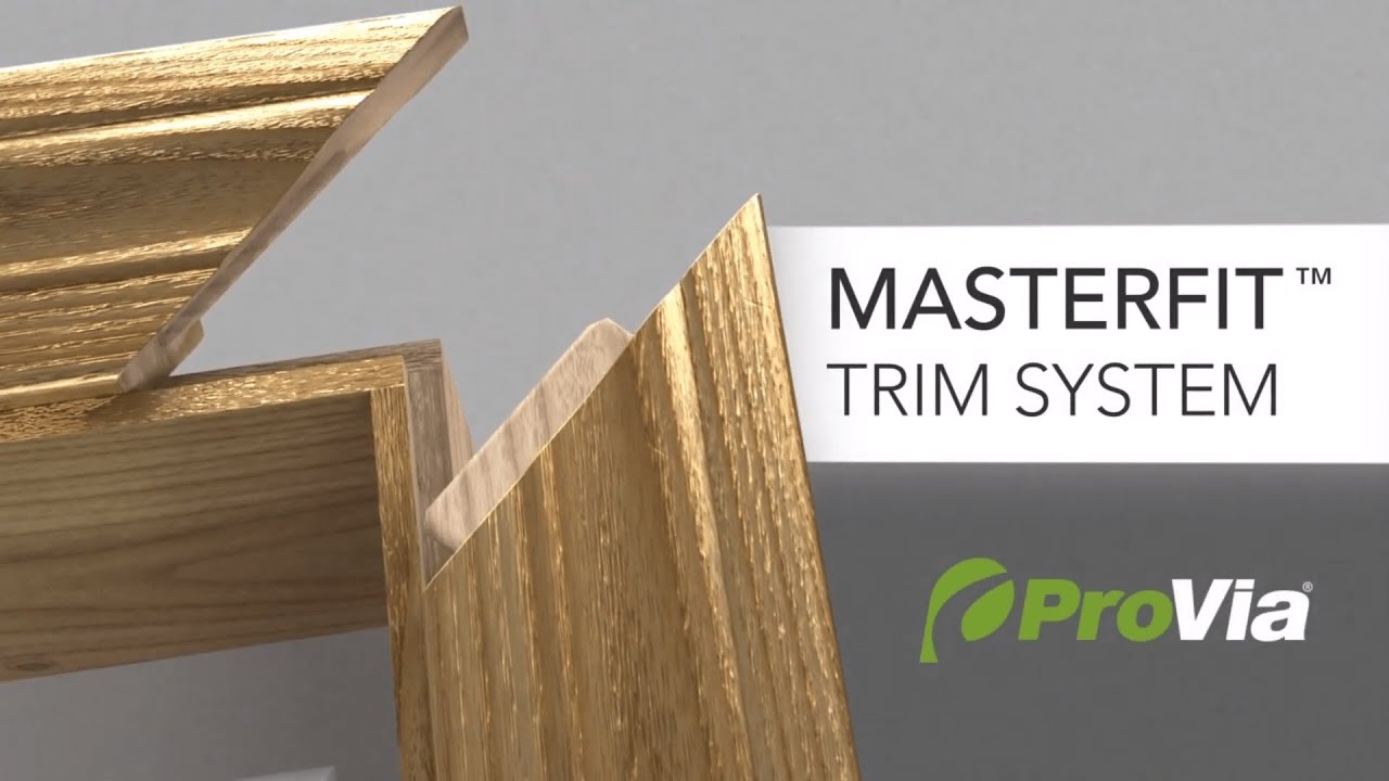 ProVia's MasterFit Trim Provides Perfect Fit, Reduces Labor for Window Installations