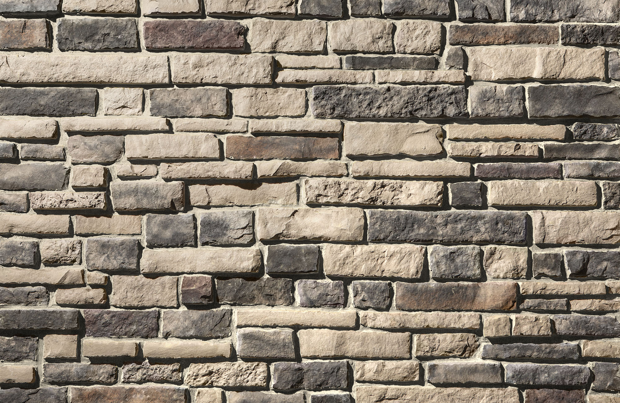 Chisel Cut™ Brindle with Buff Grout