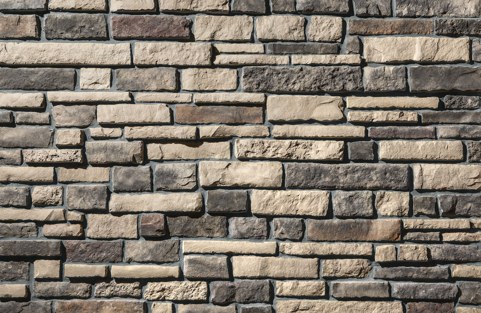 Chisel Cut™ Brindle with Gray Grout