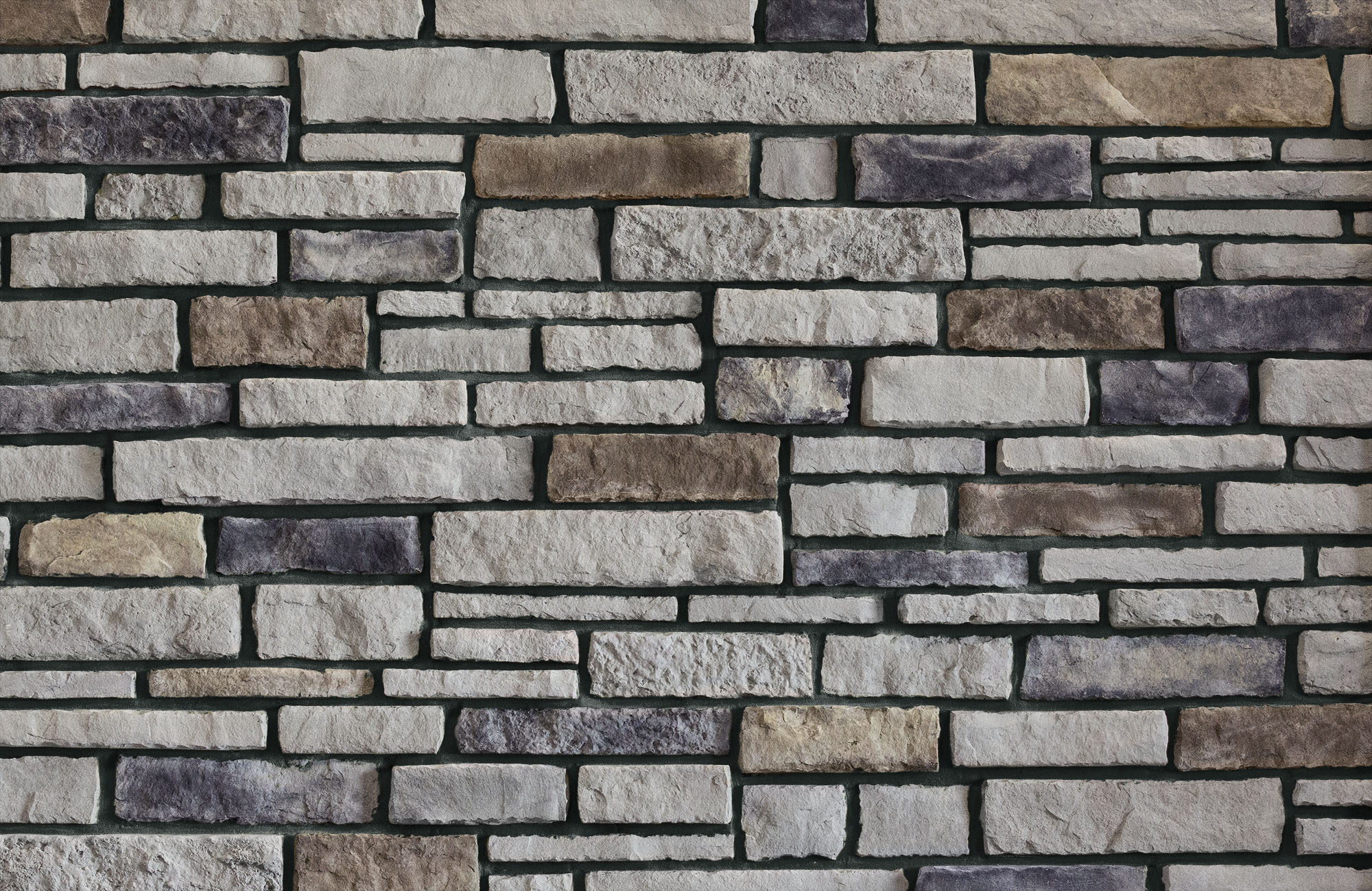 Chisel Cut™ Wellington with Black Grout