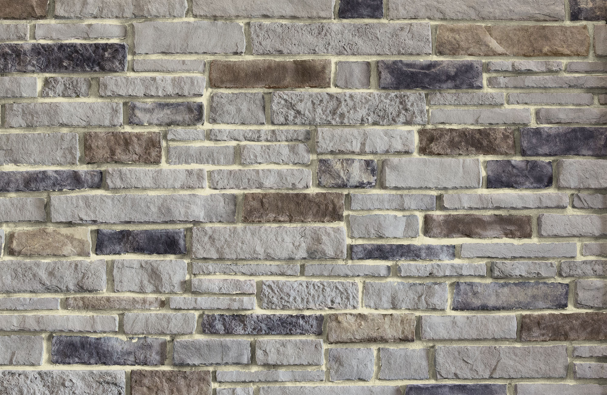 Chisel Cut™ Wellington with Buff Grout