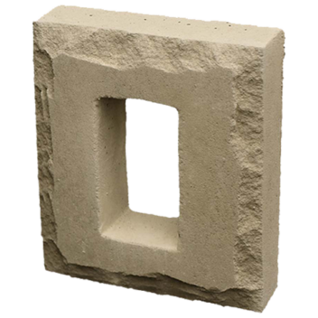 {Manufactured Stone Classic Receptical Stone Accessory}