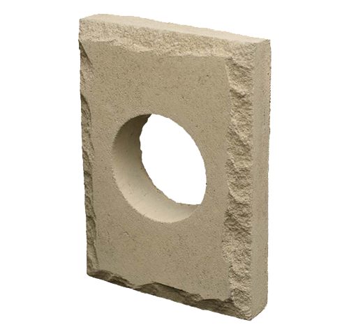 Isolated image of a ProVia Manufactured Stone Classic Light Trim Accessory