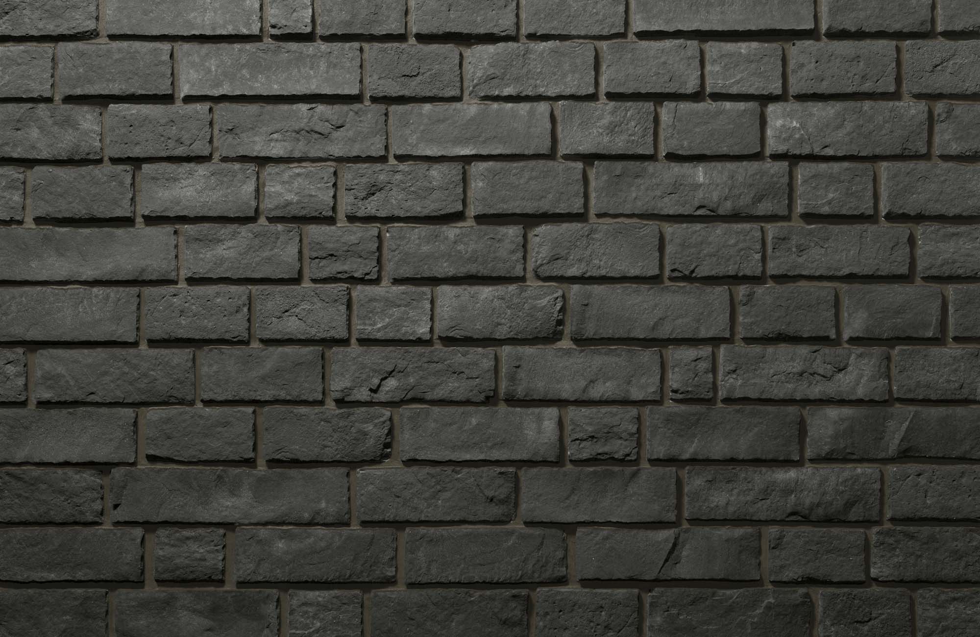 Edge Cut™ Obsidian with Brown Grout