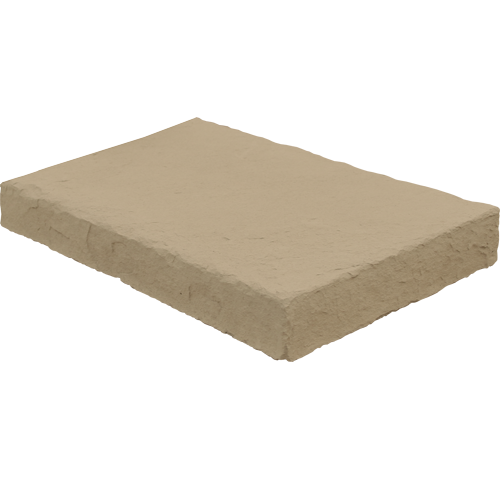 Isolated image of a ProVia Manufactured Stone Flat Wall Caps Accessory