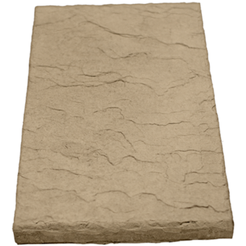 {Isolated image of a ProVia Manufactured Stone Half Hearthstone Accessory}