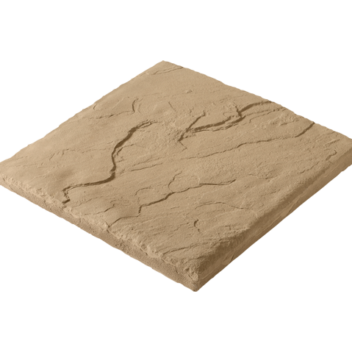 {Isolated image of a ProVia Manufactured Stone Hearthstone accessory in the color Buff}