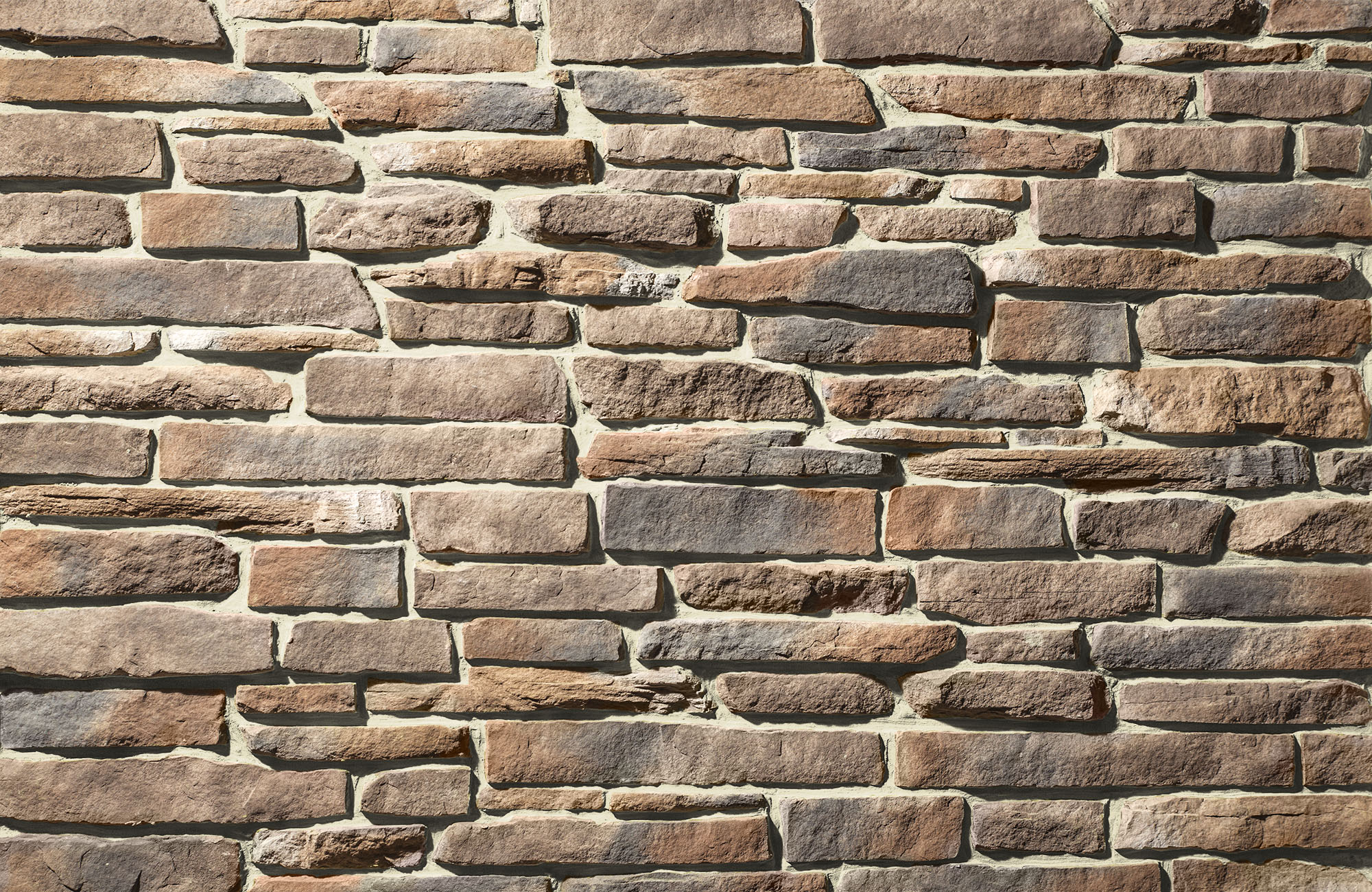 Ledgestone Rushmore with Buff Grout