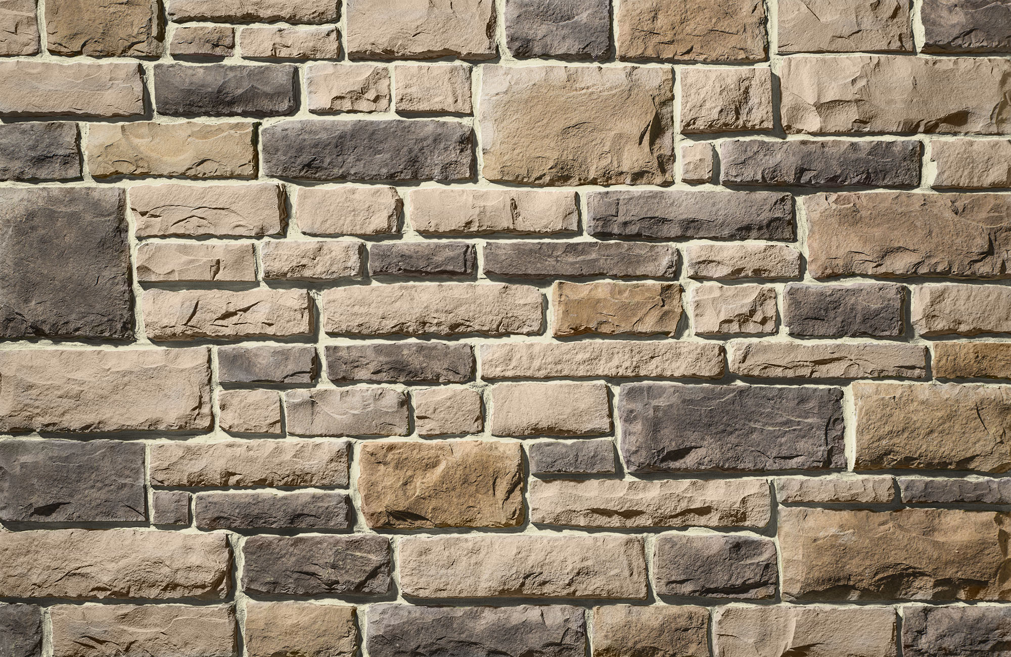 Limestone Amherst with Buff Grout