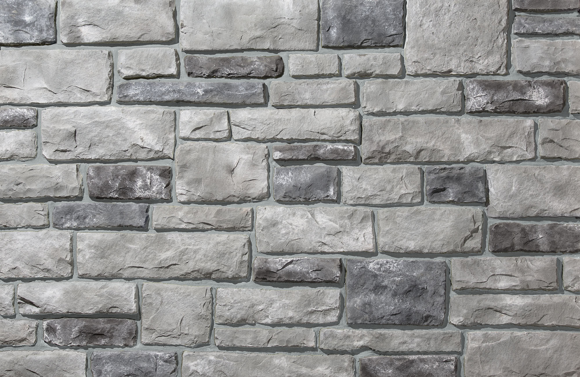 Limestone Harbor with Gray Grout